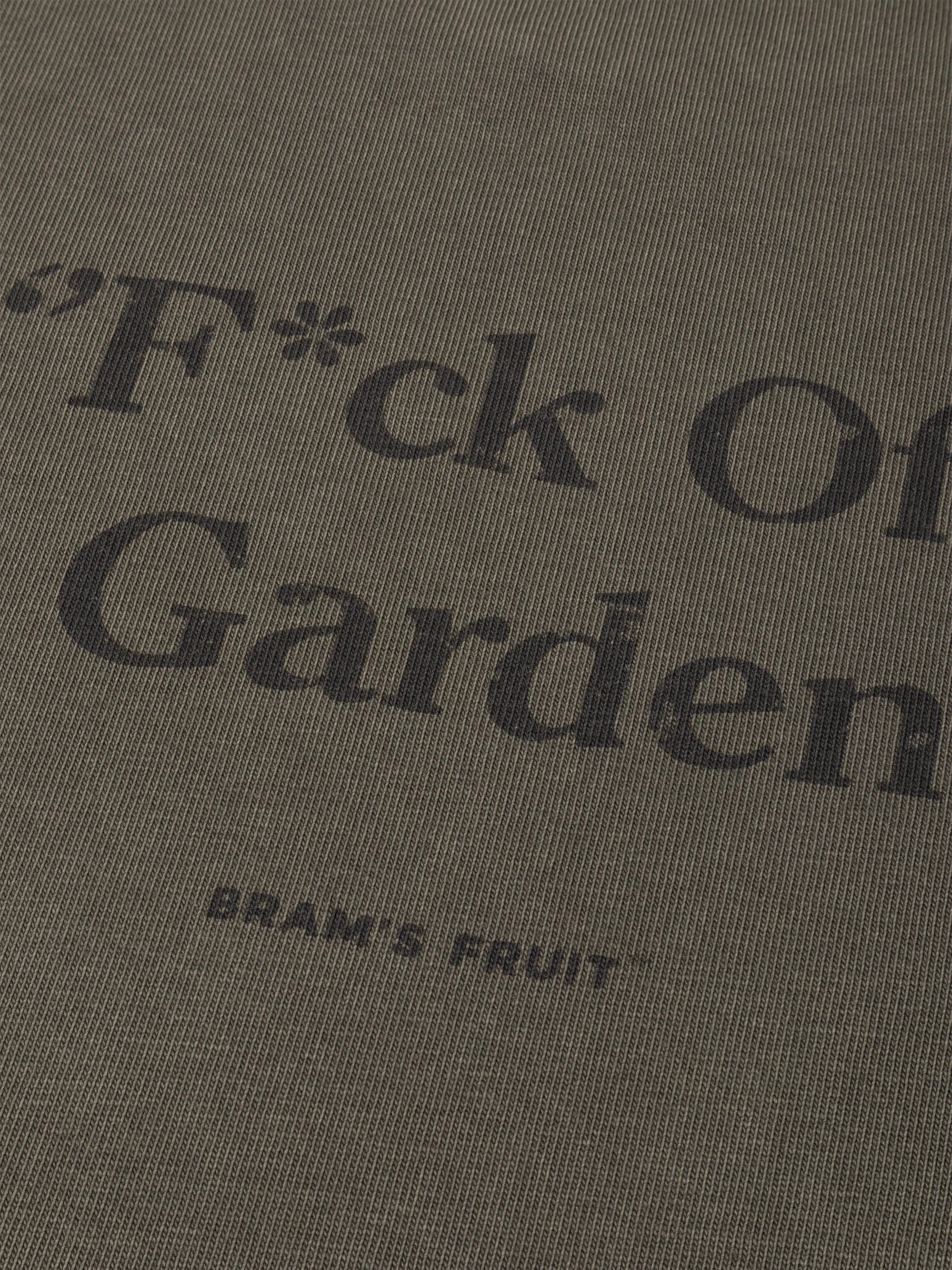 Bram's Fruit: Distressed F*ck Off I'm Gardening T-shirt - Washed Charcoal