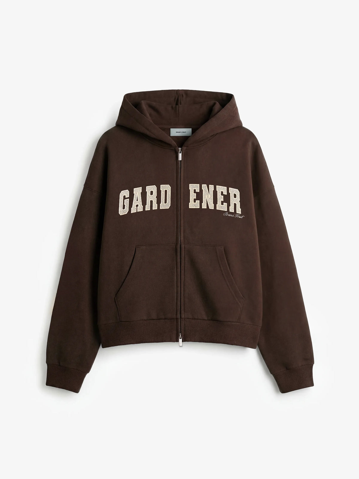 Bram's Fruit: Gardener Zipper Hoodie - Brown