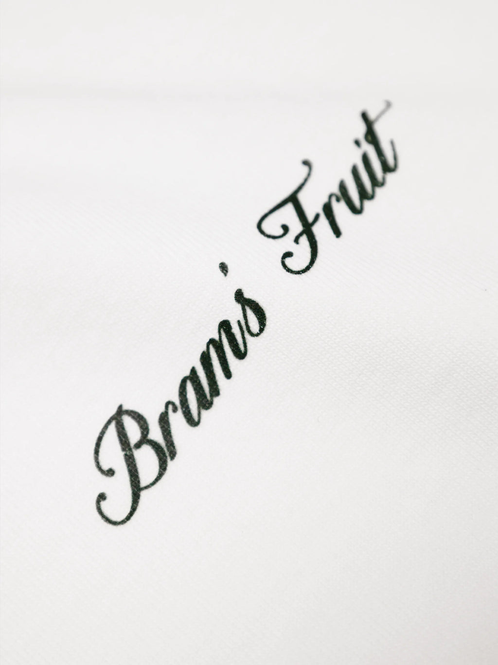 Bram's Fruit: Gardening Label T-shirt - White