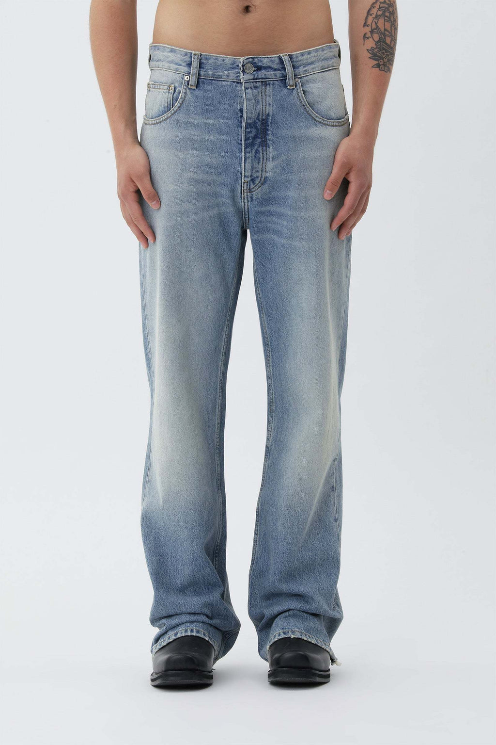Won Hundred: Genoa Broken Medium Blue