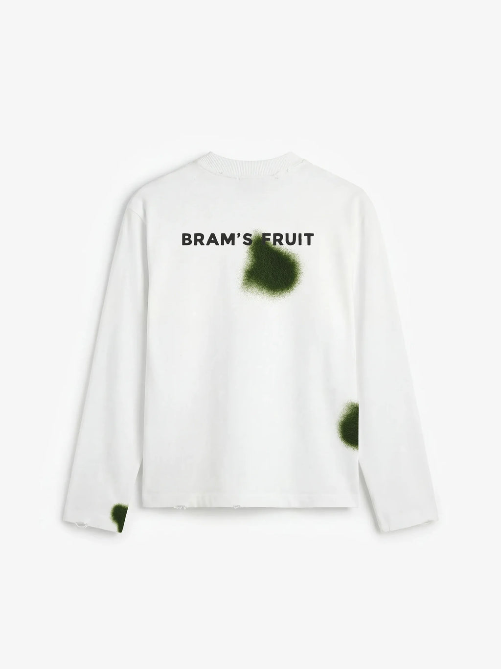 Bram's Fruit: Grass Stain Longsleeve - White