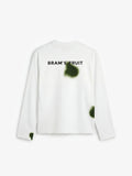 Bram's Fruit: Grass Stain Longsleeve - White