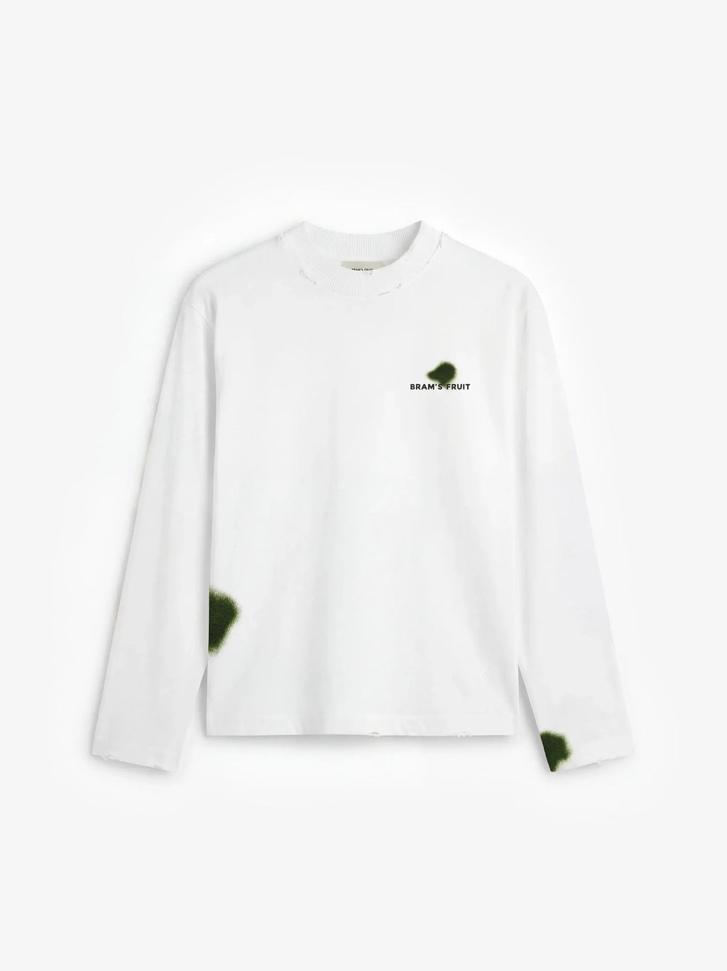 Bram's Fruit: Grass Stain Longsleeve - White