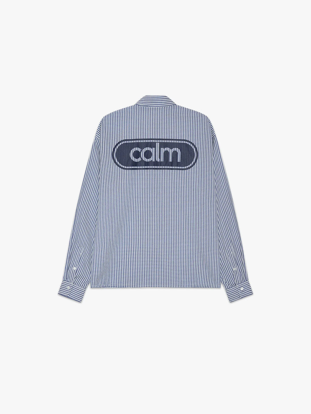 CALM: Hollywood Striped Shirt - Blue/White