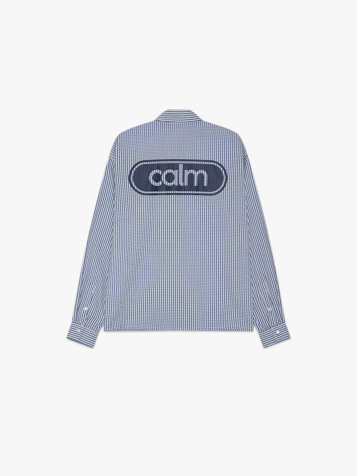 CALM: Hollywood Striped Shirt - Blue/White