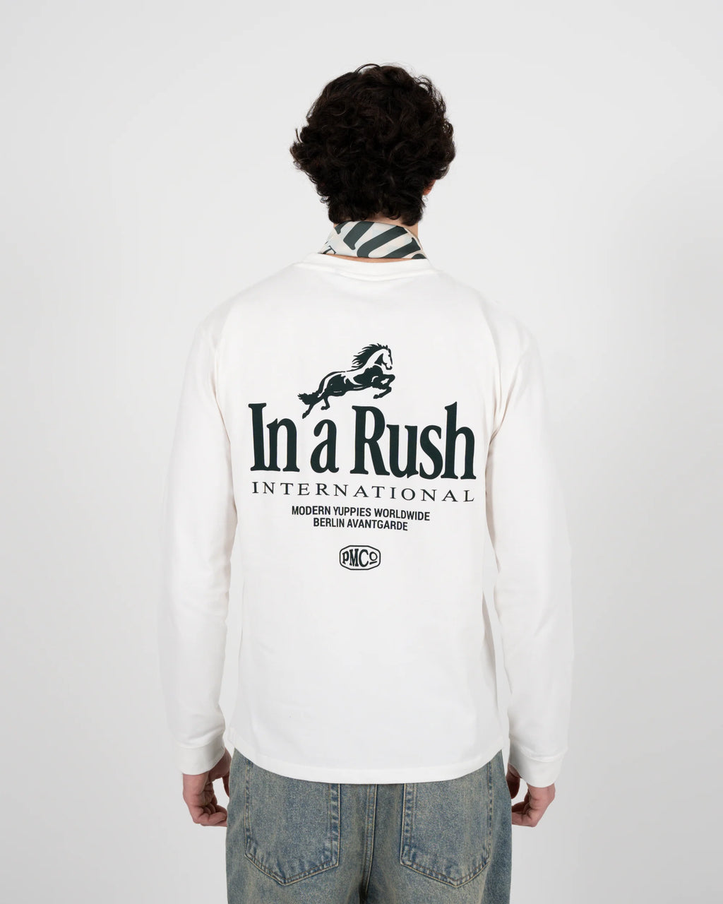 Prohibited: Horse Racer Longsleeve Off-White