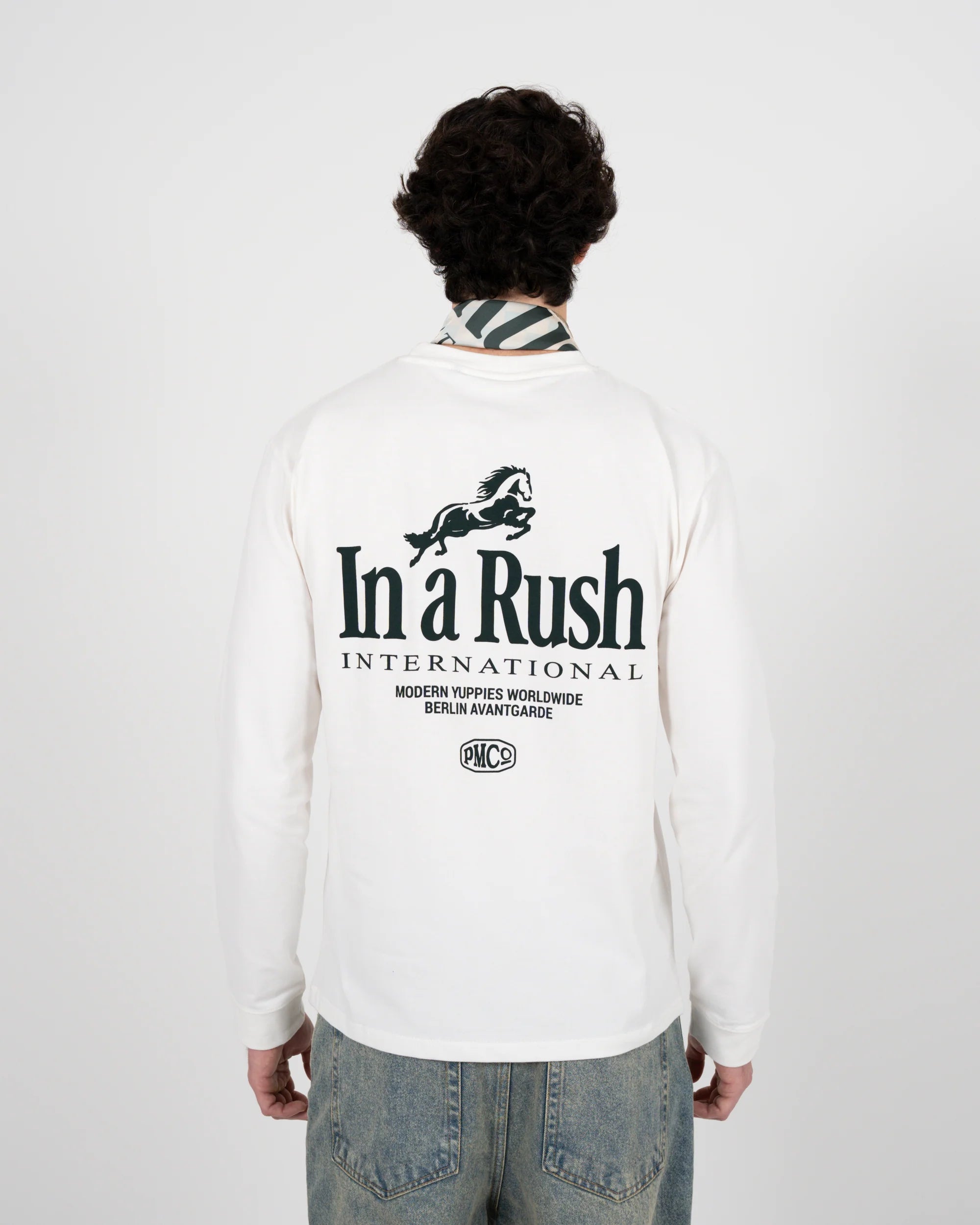 Prohibited: Horse Racer Longsleeve Off-White
