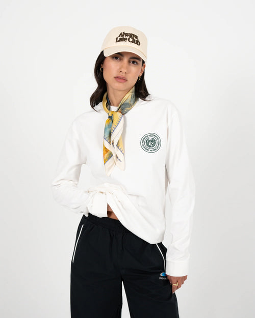 Prohibited: Horse Racer Longsleeve Off-White
