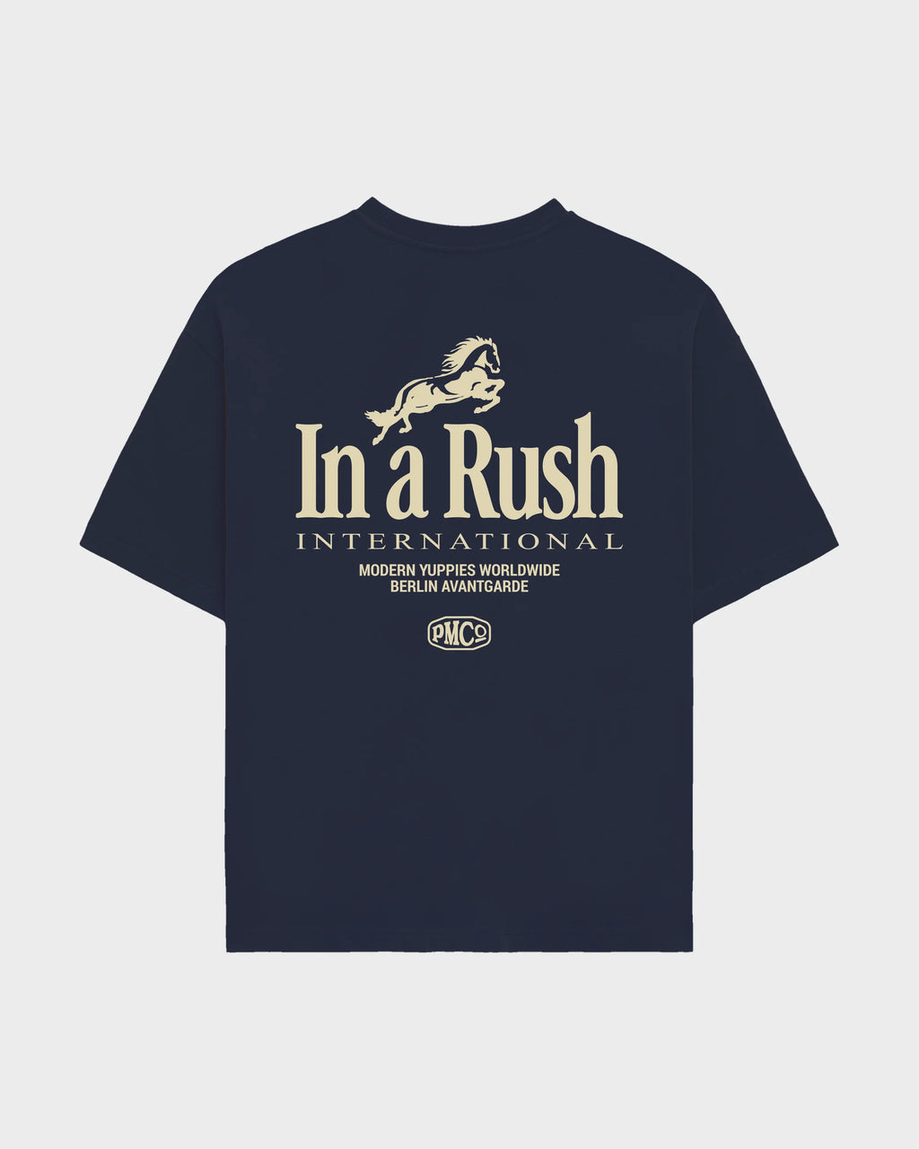 Prohibited: Horse Racer Tee Deep Blue