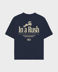 Prohibited: Horse Racer Tee Deep Blue