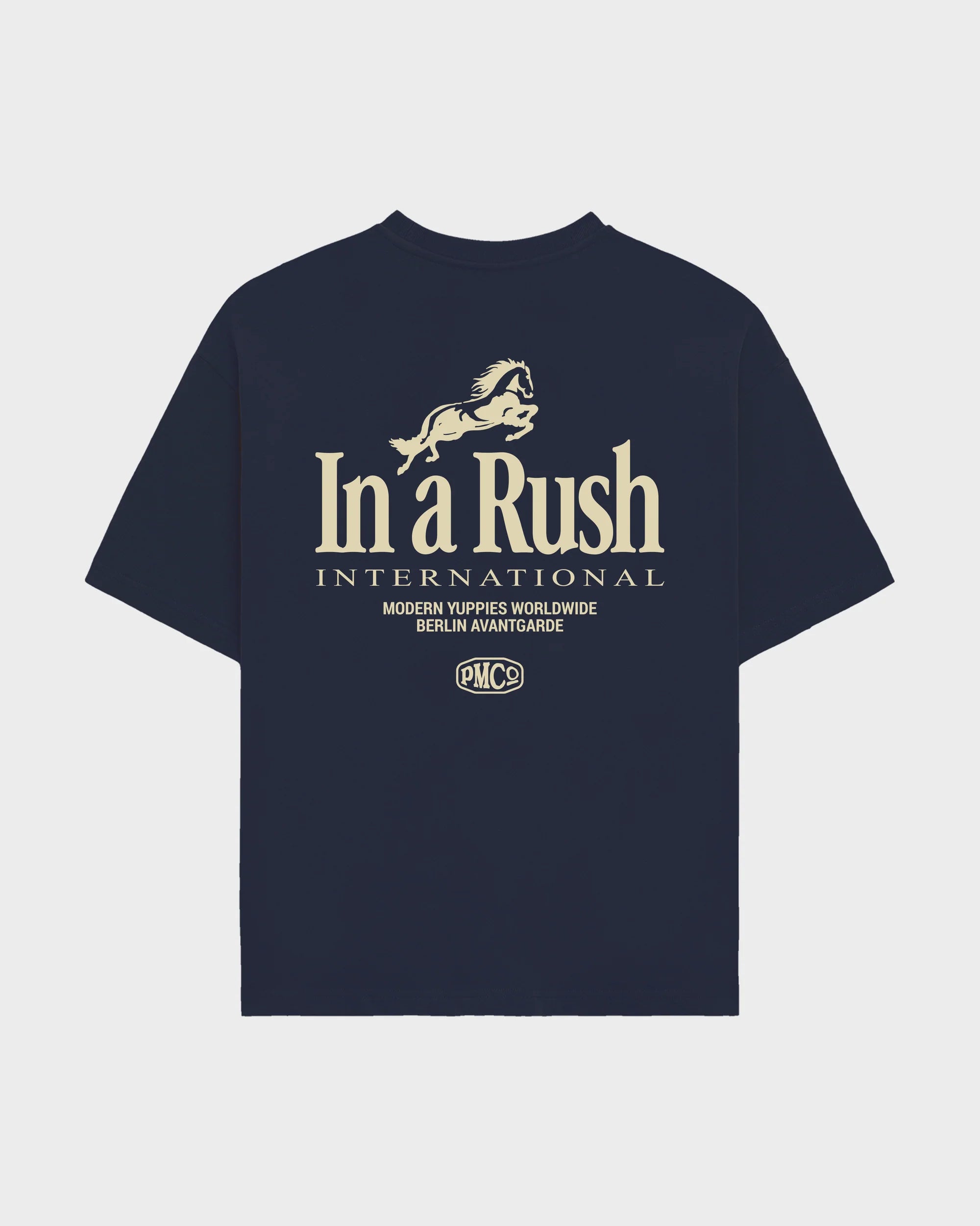 Prohibited: Horse Racer Tee Deep Blue