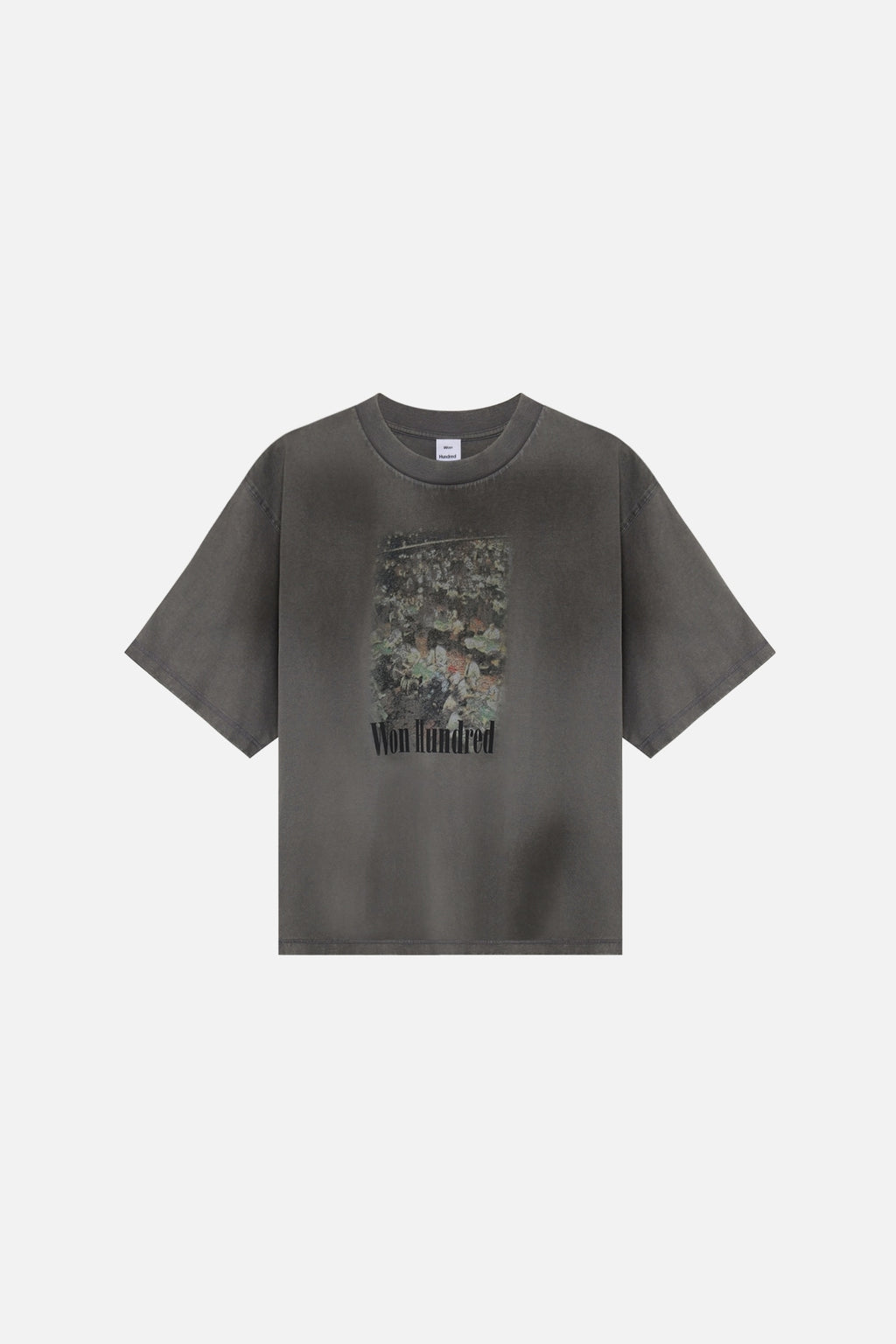 Won Hundred: Houston Casino Tee - Washed Steel Grey