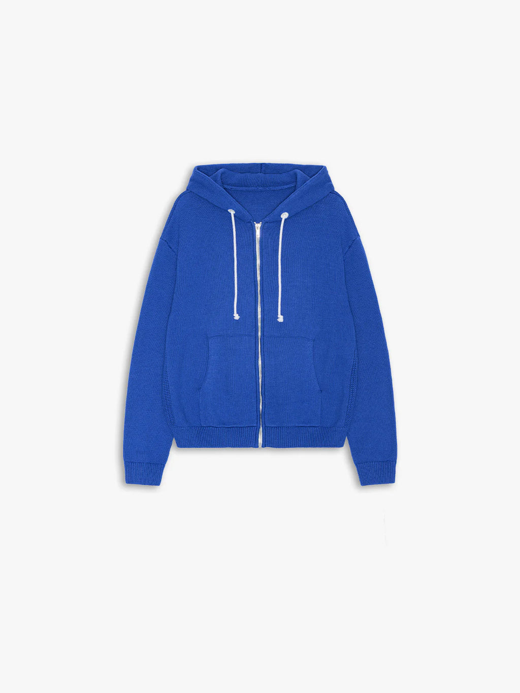 C_ALM: Knit Hoodie - Classic Blue