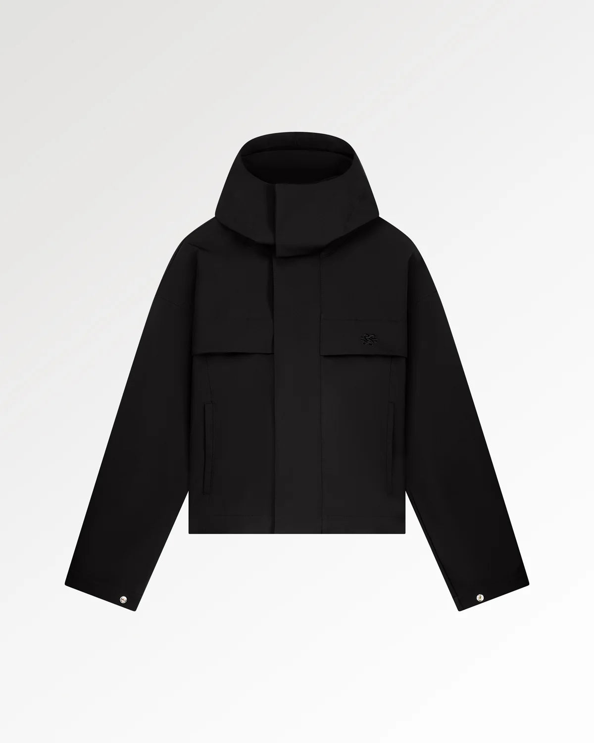 Filling Pieces: Light Jacket Cropped - Black