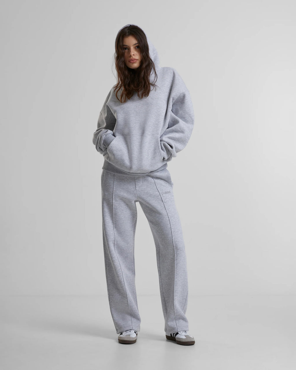 Prohibited: Loose Sweatpants Grey Melange