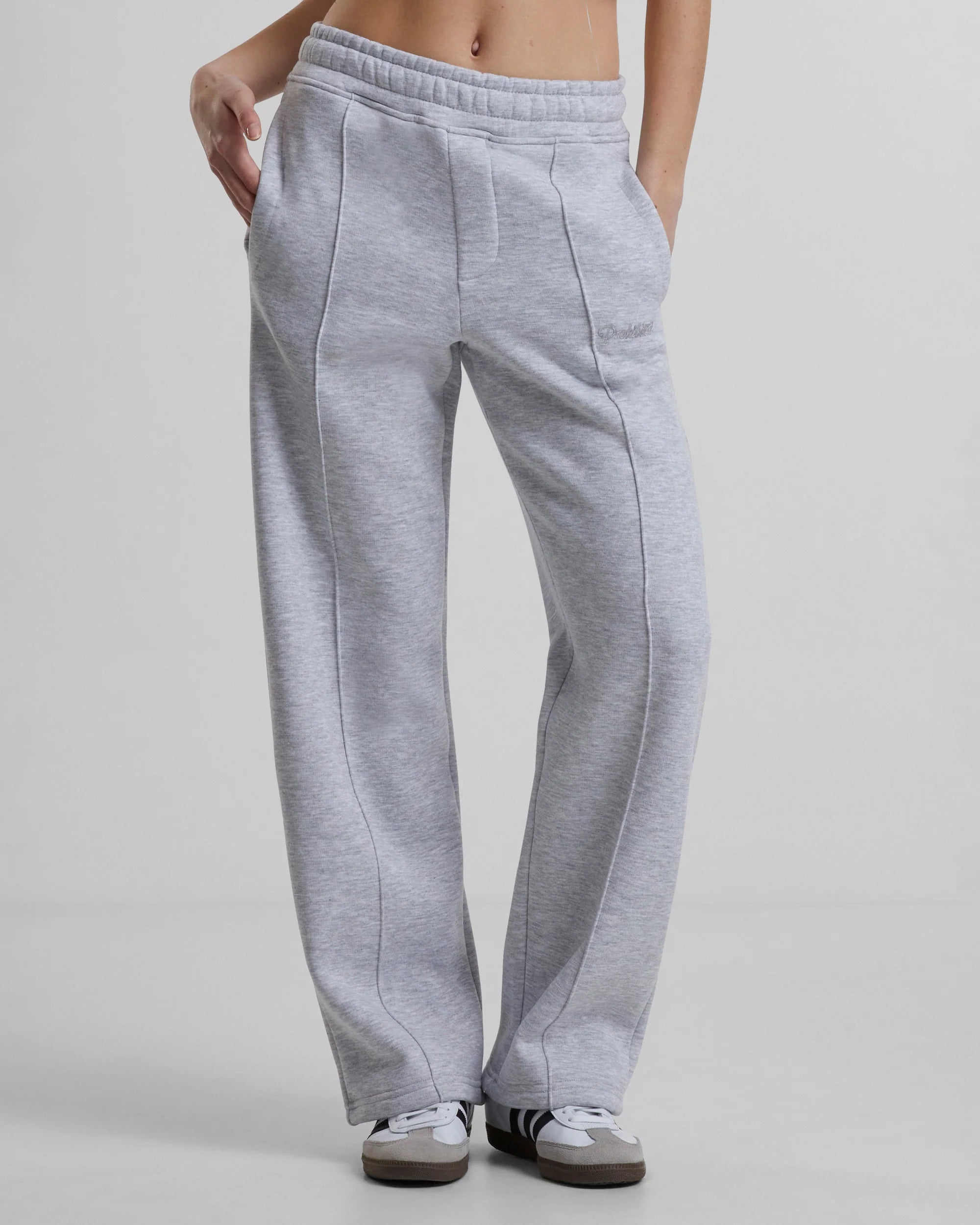 Prohibited: Loose Sweatpants Grey Melange
