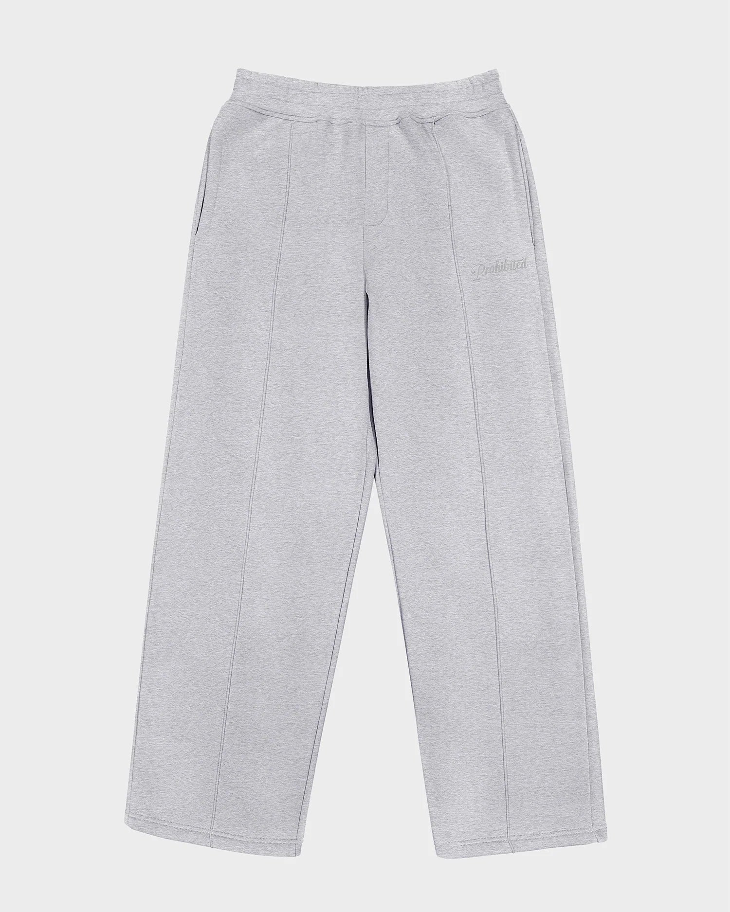 Prohibited: Loose Sweatpants Grey Melange