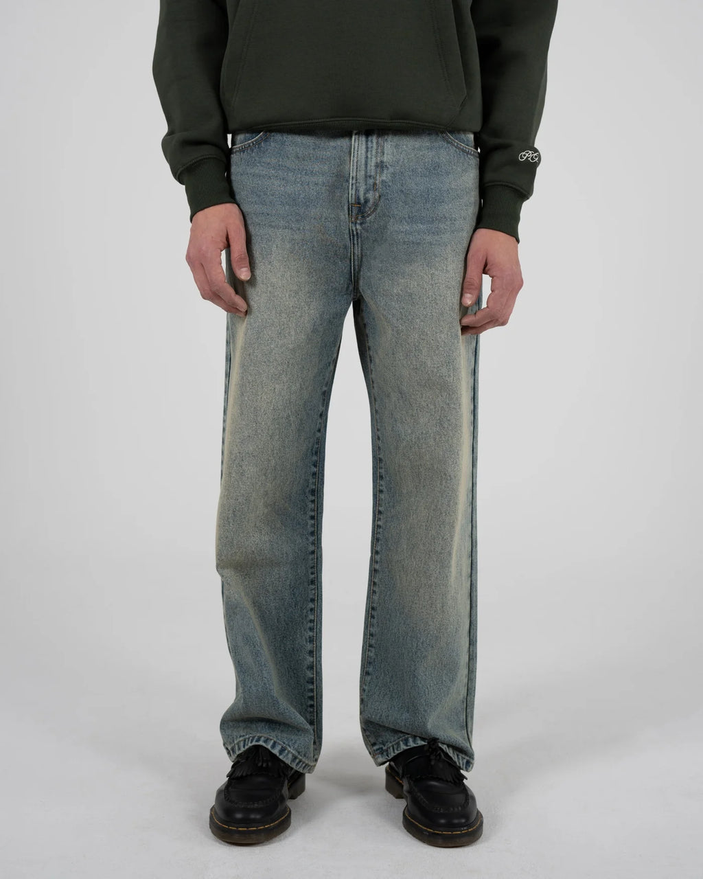 Prohibited: Milano Relaxed Denim - Dirty Blue