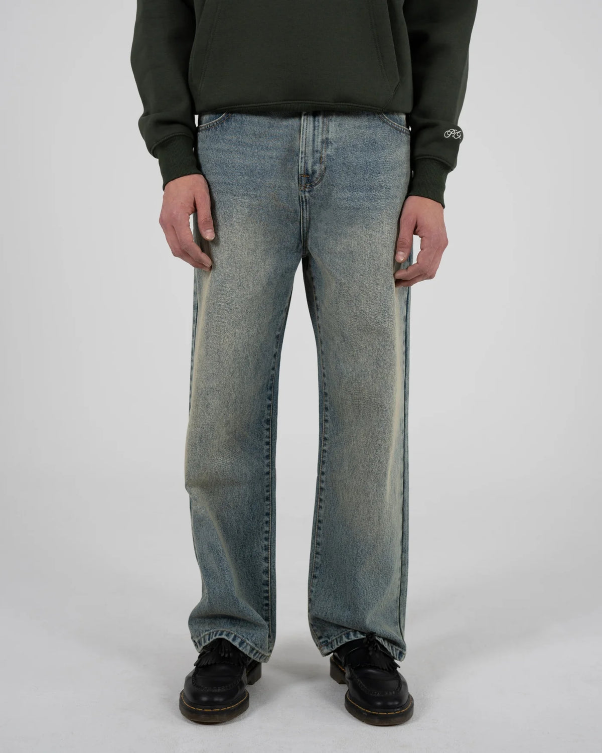 Prohibited: Milano Relaxed Denim - Dirty Blue