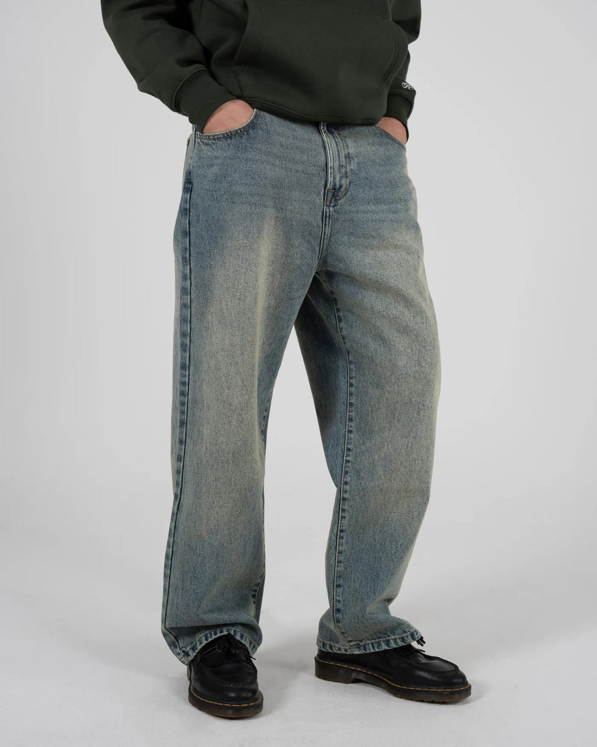 Prohibited: Milano Relaxed Denim - Dirty Blue