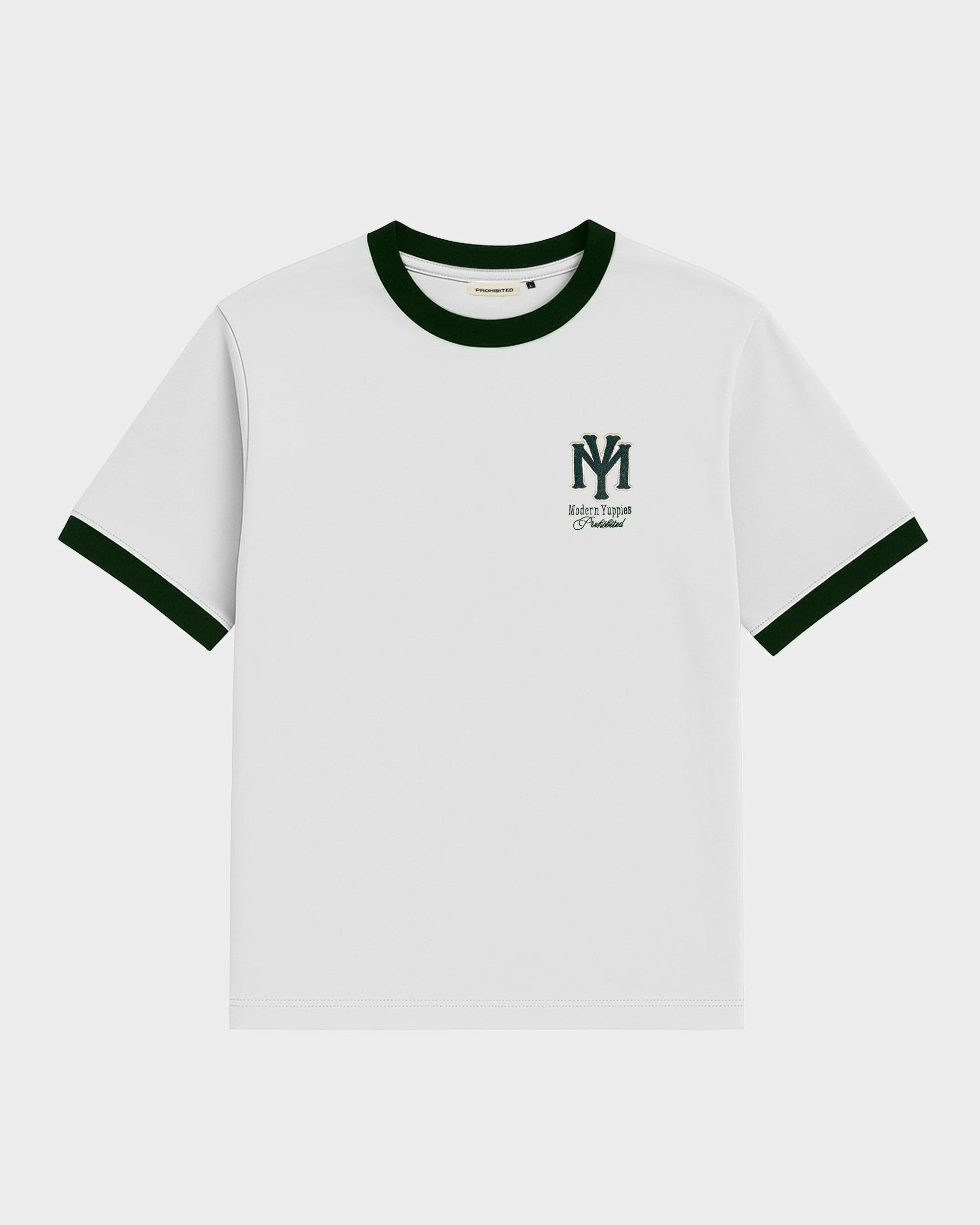 Prohibited: Modern Yuppies Contrast Tee Off-White