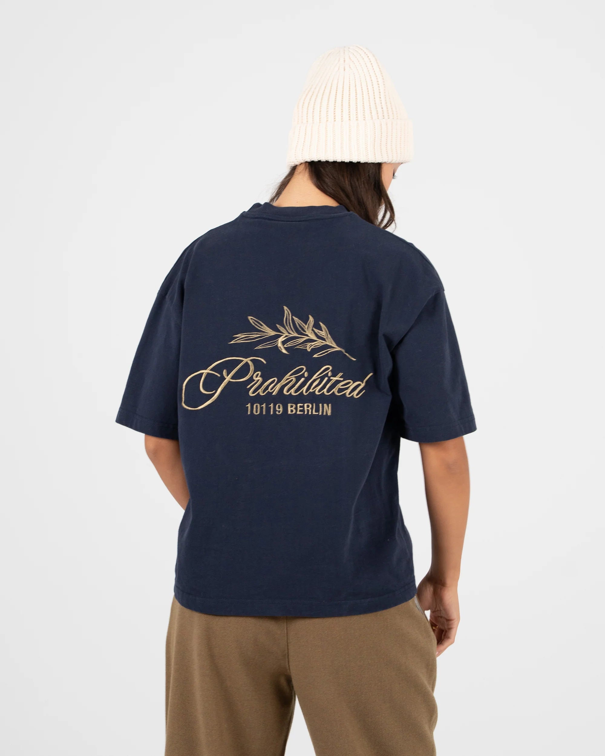 Prohibited: Leaf Tee Navy