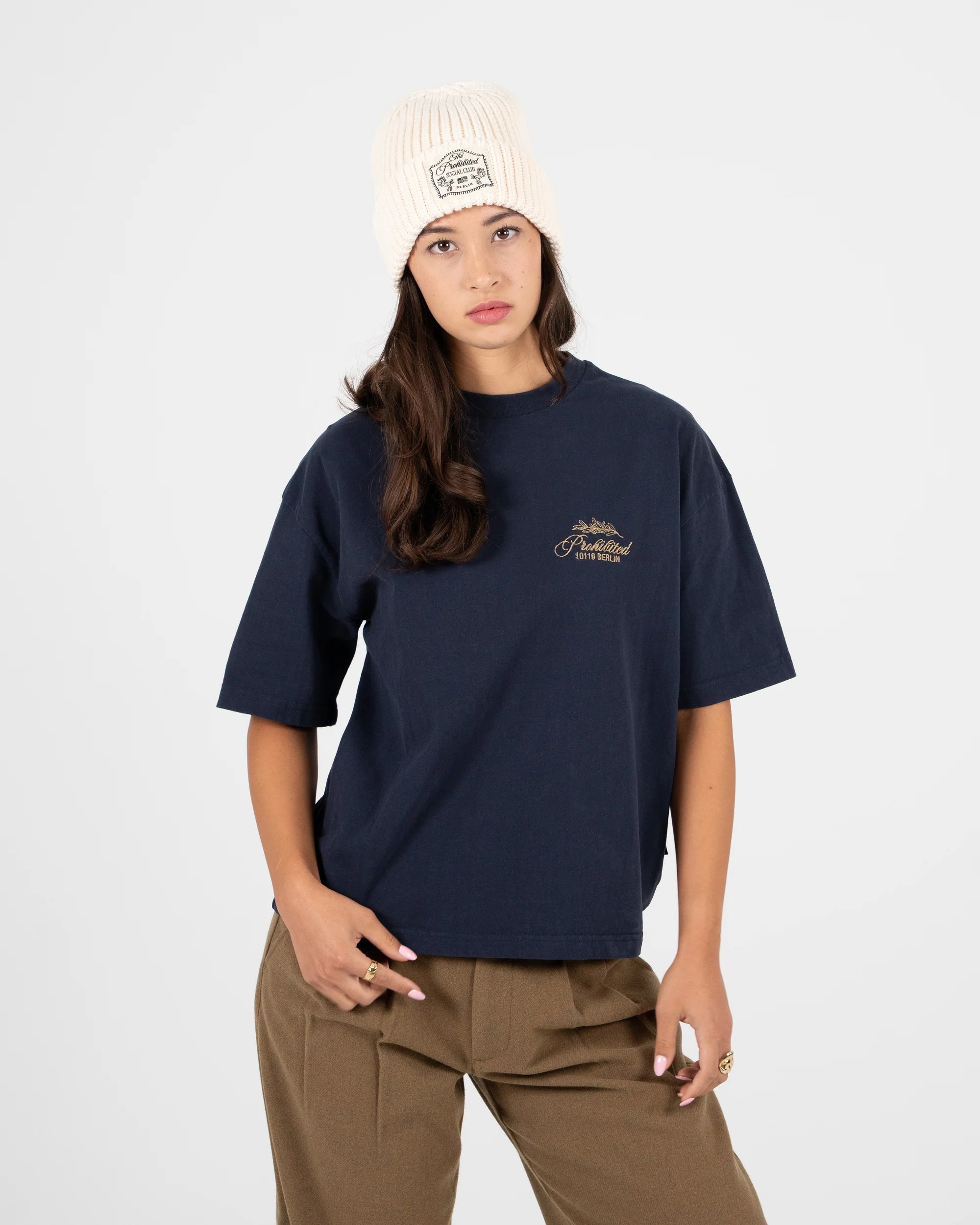 Prohibited: Leaf Tee Navy