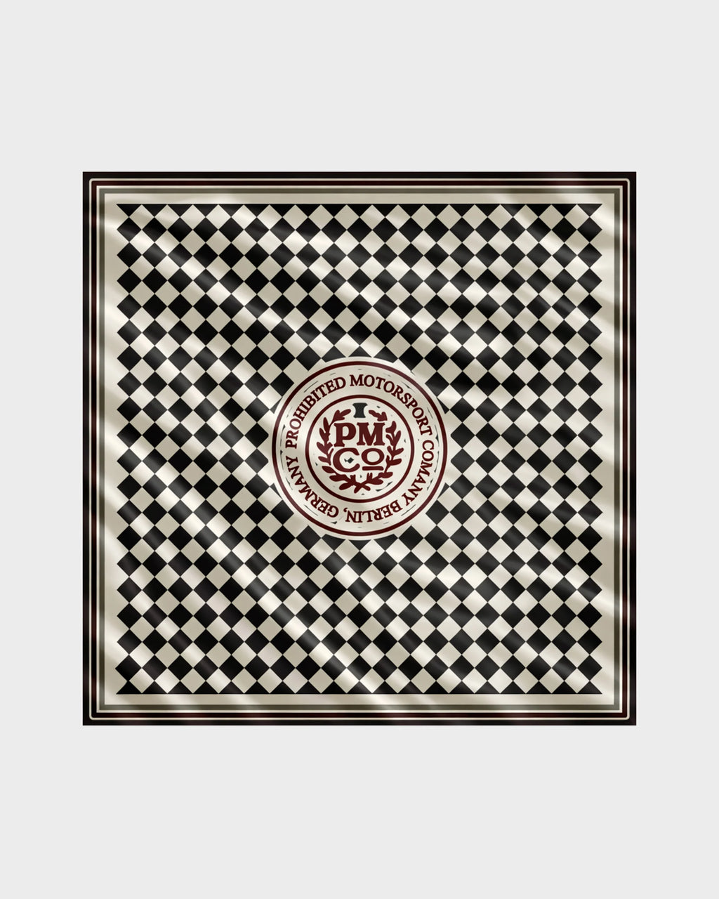 Prohibited: PMCO Checkered Scarf Green