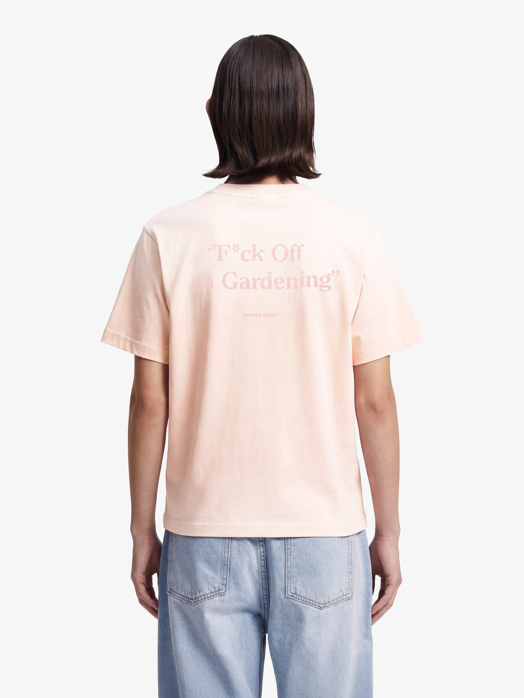Bram's Fruit: Distressed F*ck Off I'm Gardening T-shirt - Pink