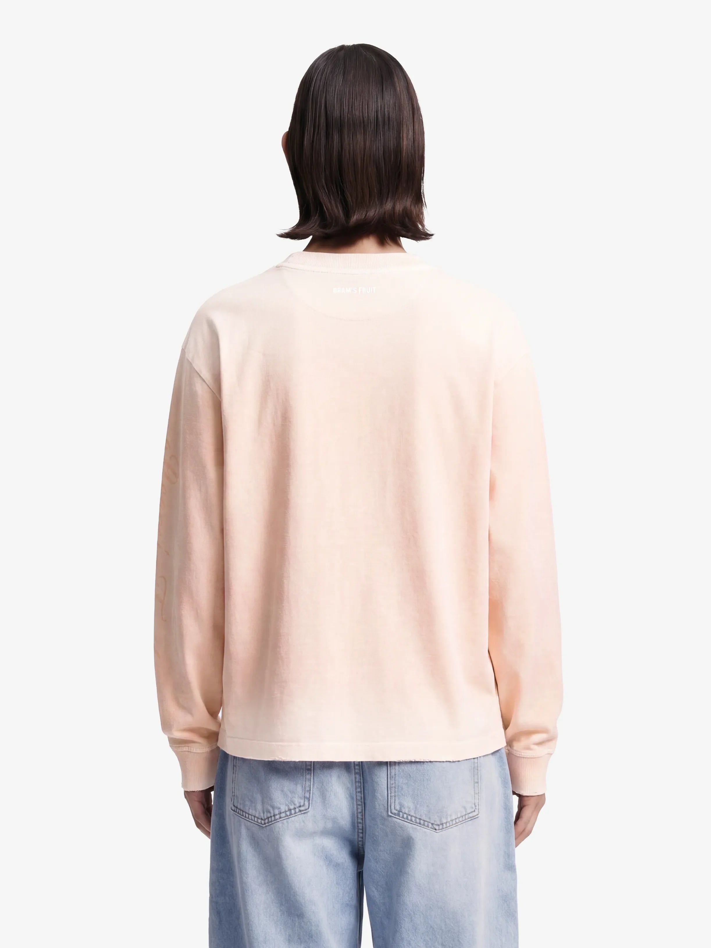 Bram's Fruit: Script Logo Longsleeve - Pink