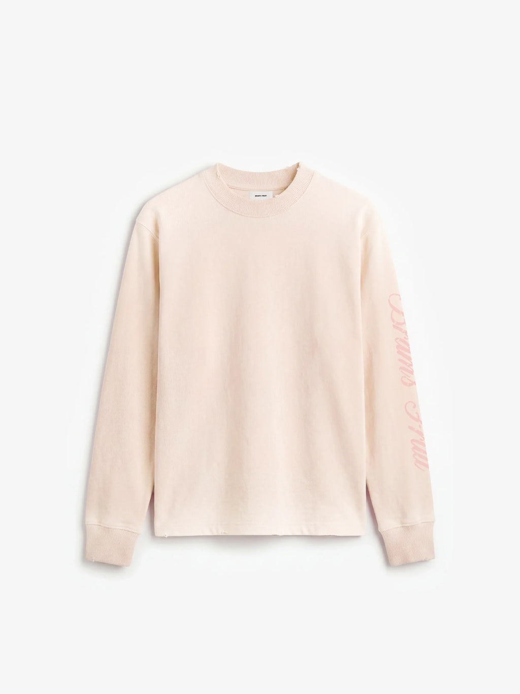 Bram's Fruit: Script Logo Longsleeve - Pink