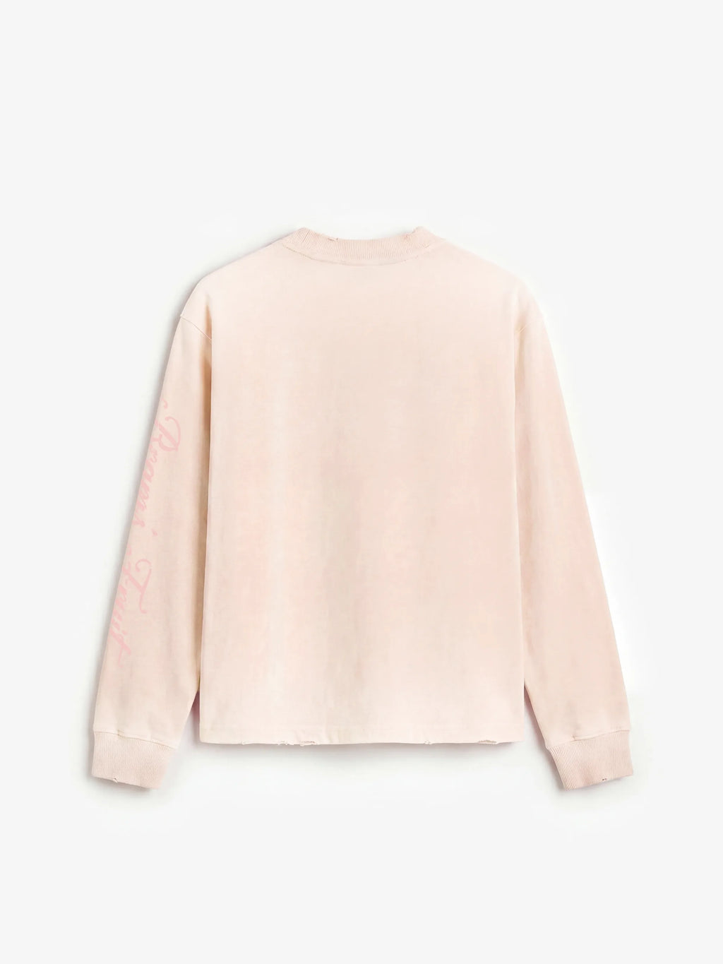 Bram's Fruit: Script Logo Longsleeve - Pink