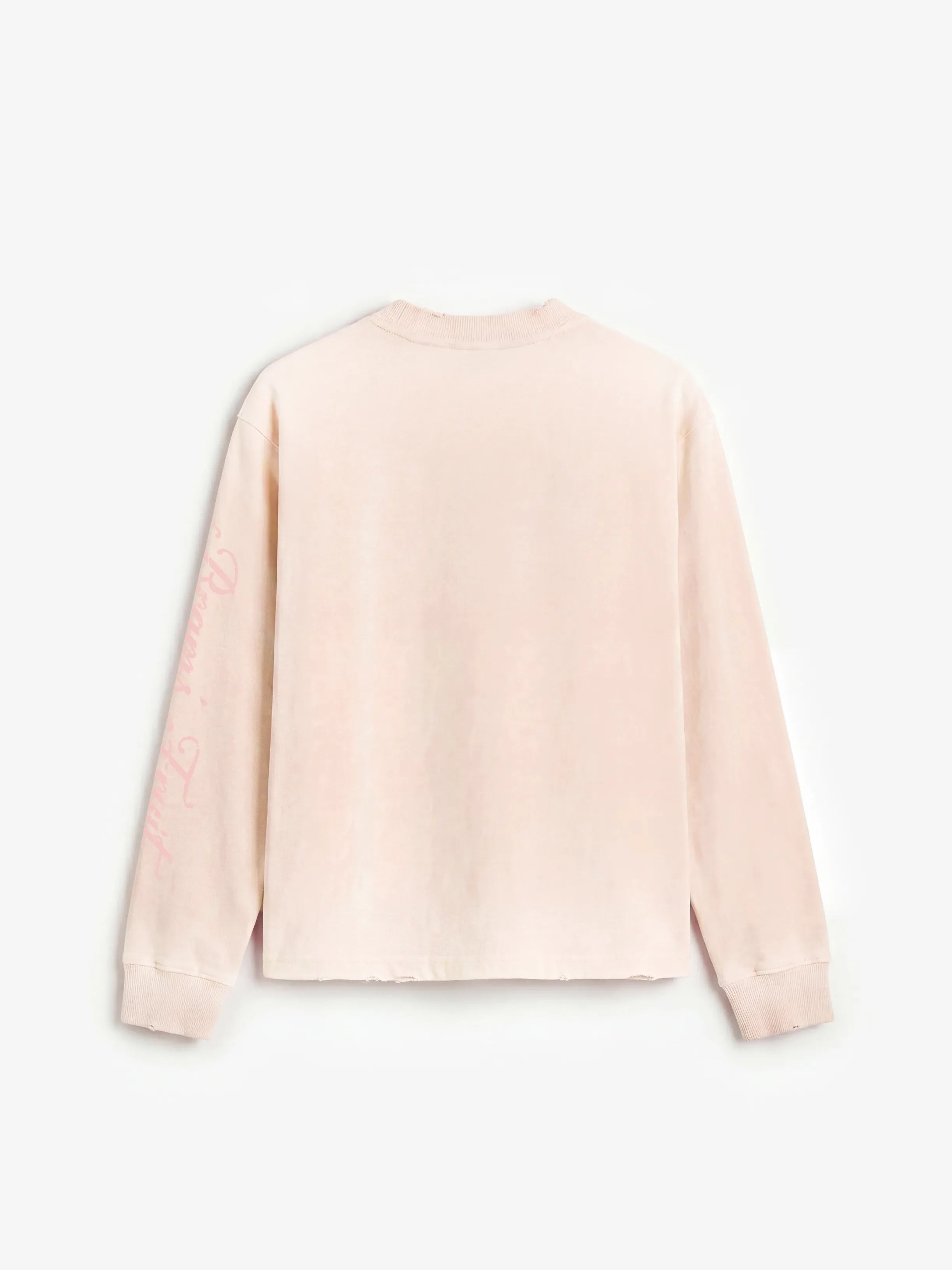 Bram's Fruit: Script Logo Longsleeve - Pink