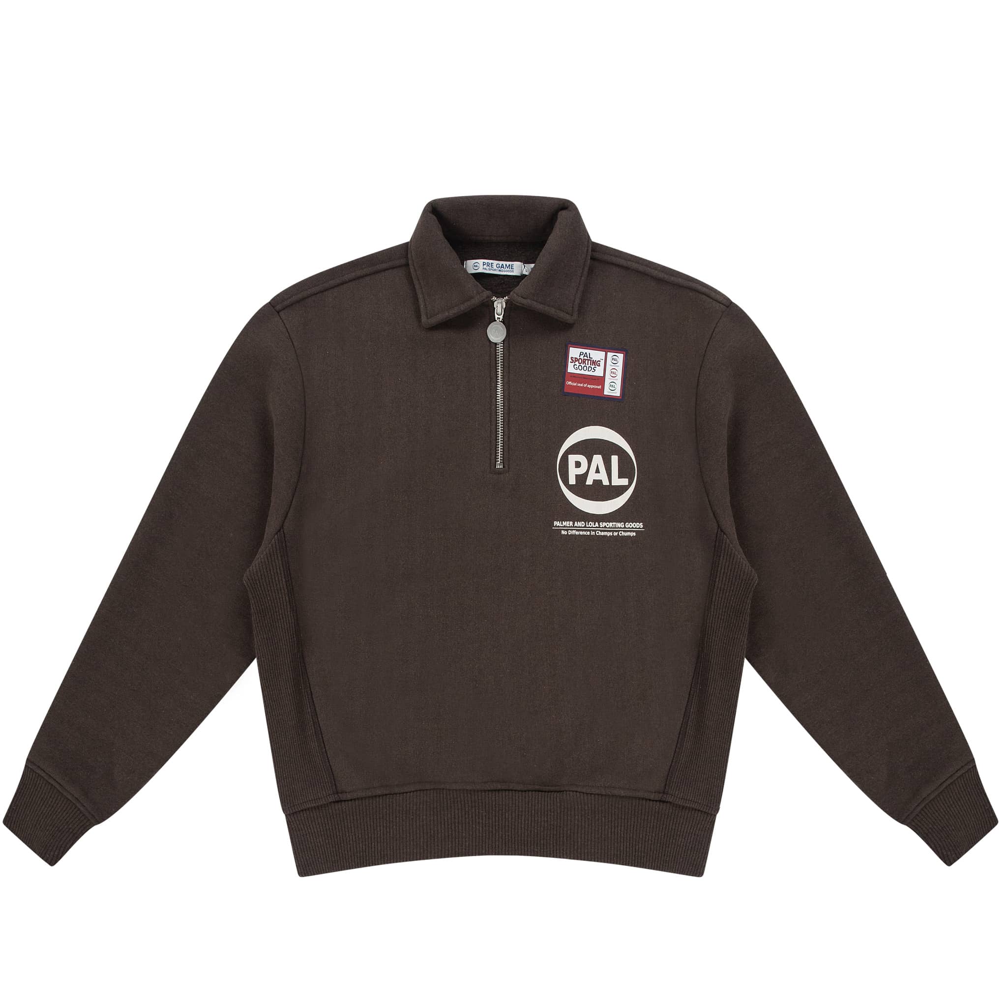 PAL Sporting Goods: Pregame Halfzip Brown