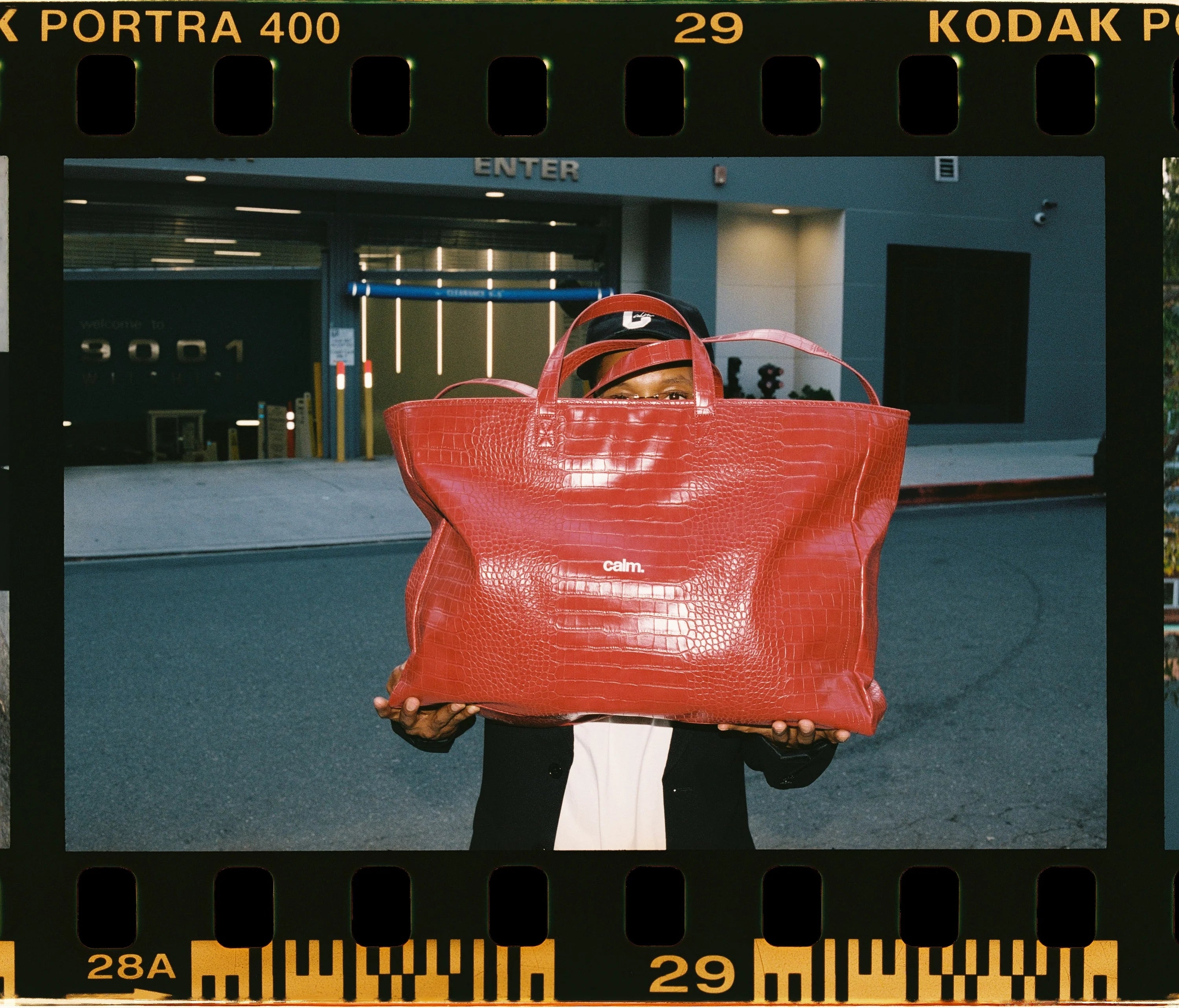 CALM: Bin Bag - Vintage Deep Red