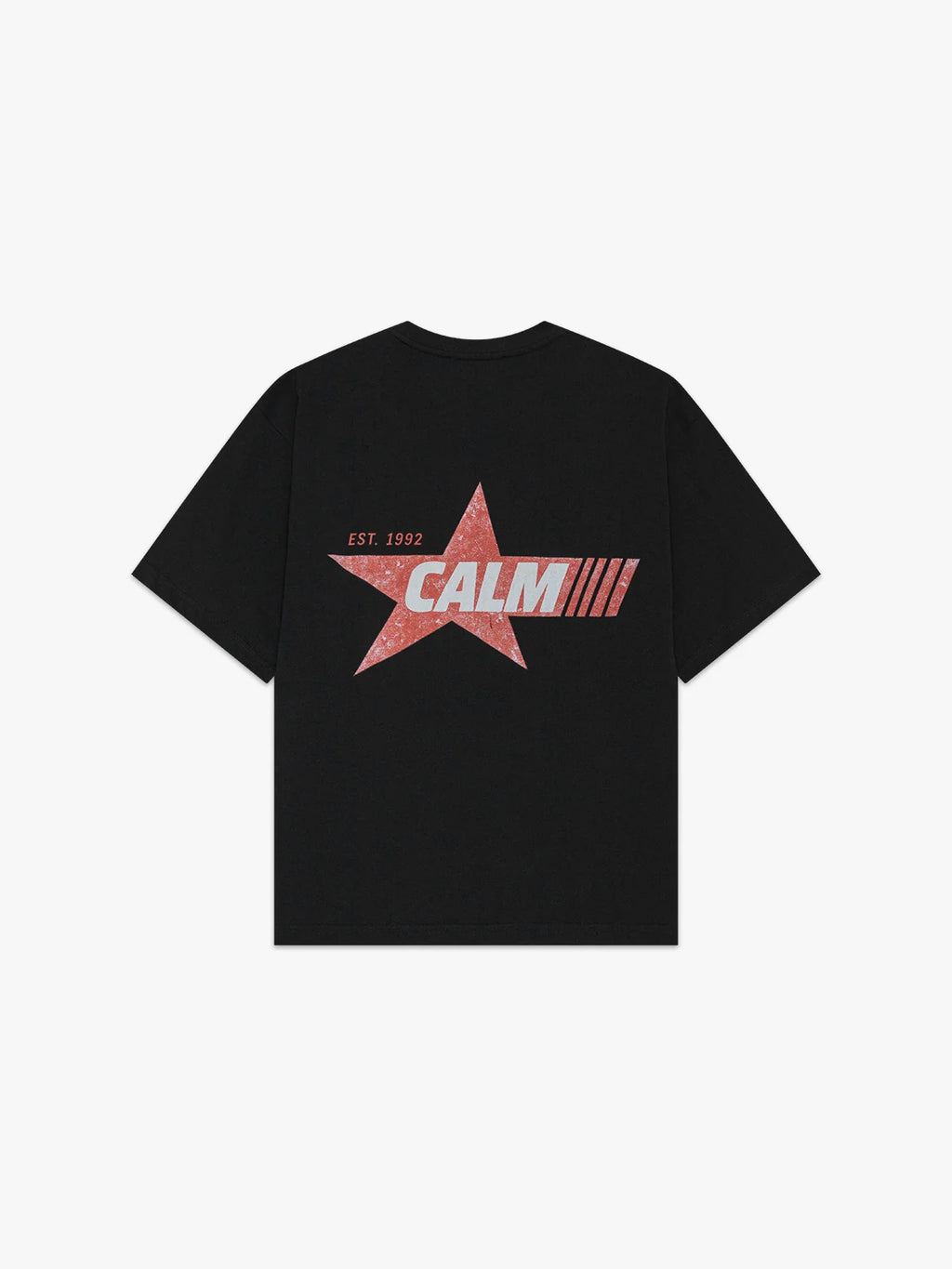 CALM: Red Star Tee - Black