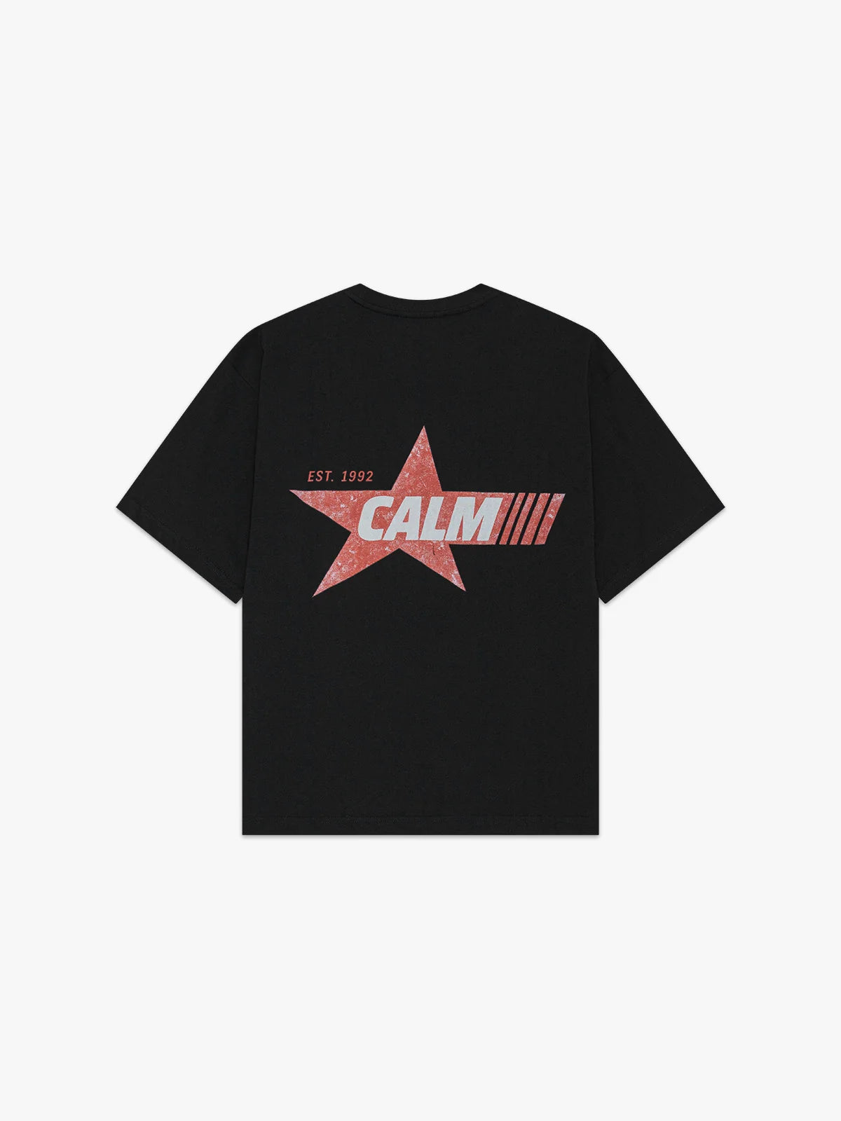 CALM: Red Star Tee - Black