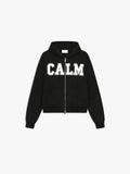 C_ALM: Rhinestone Hoodie - Black
