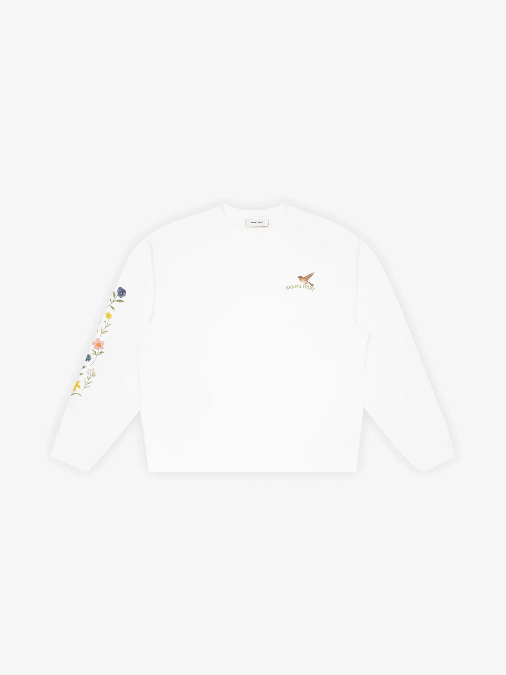 Bram's Fruit: Robin Longsleeve - White