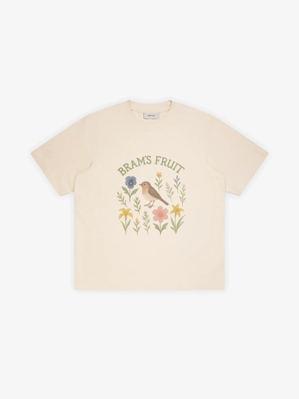Bram's Fruit: Robin T-shirt - Beige