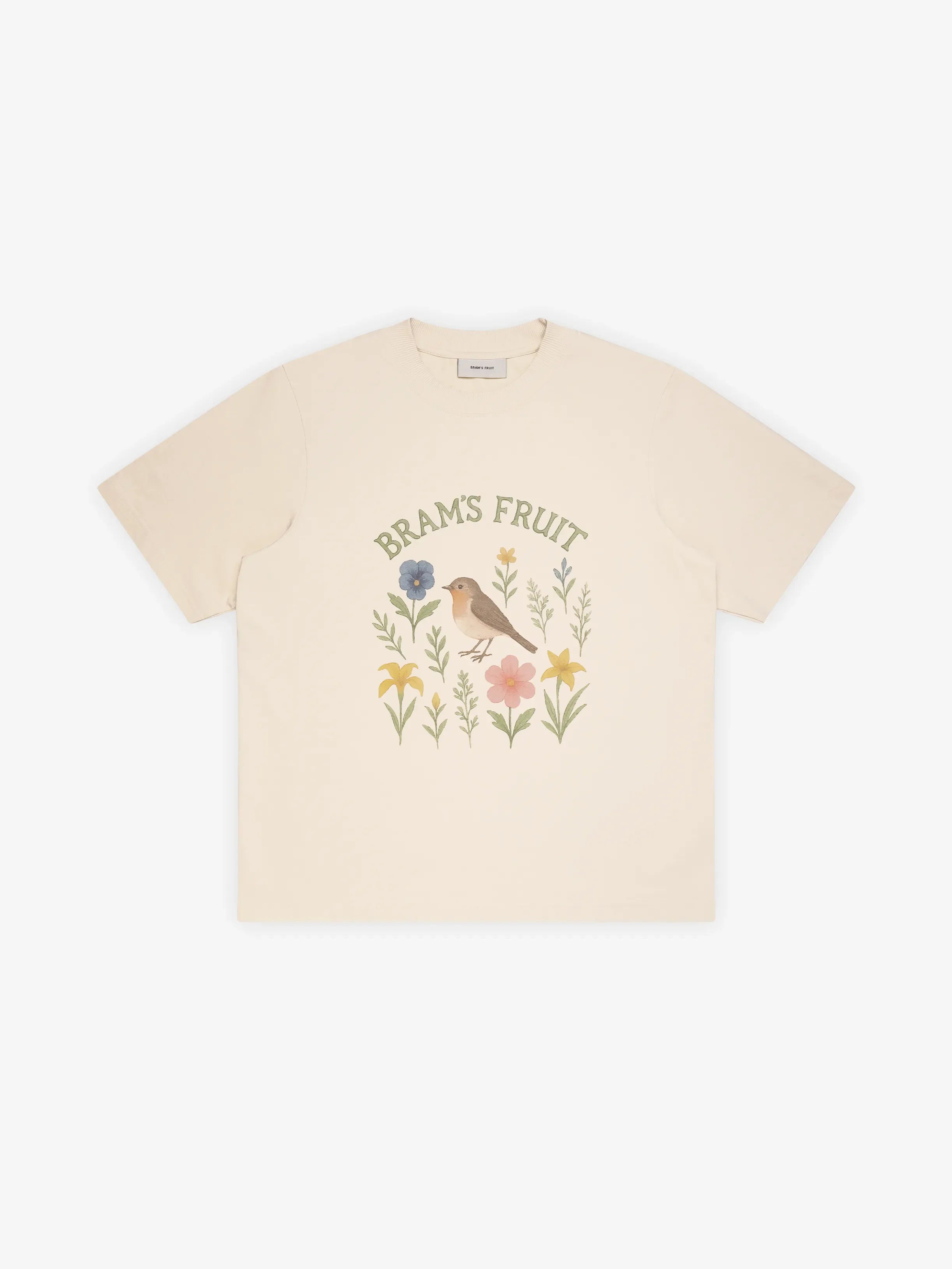 Bram's Fruit: Robin T-shirt - Beige