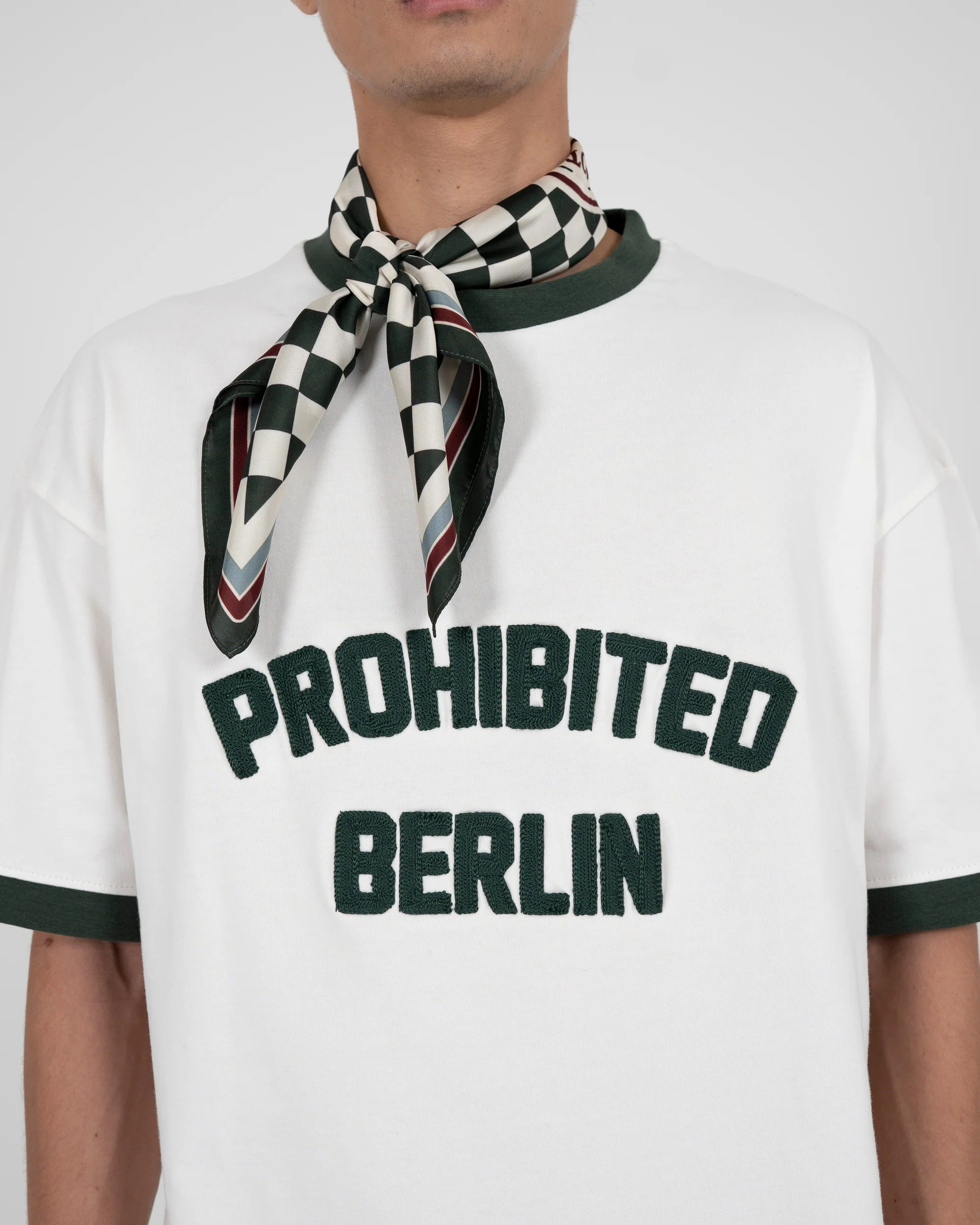 Prohibited: Rush Contrast Tee Green
