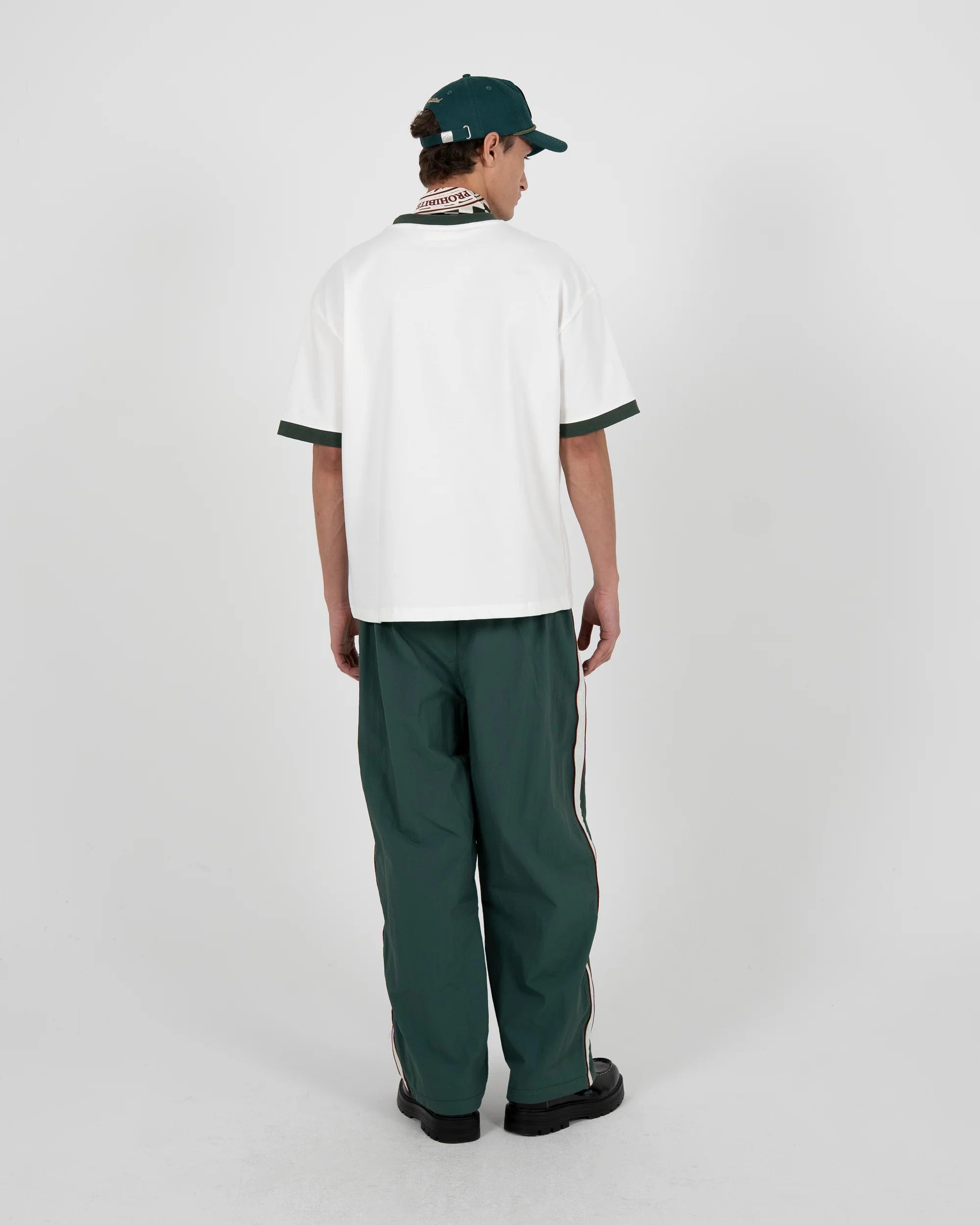 Prohibited: Rush Contrast Tee Green