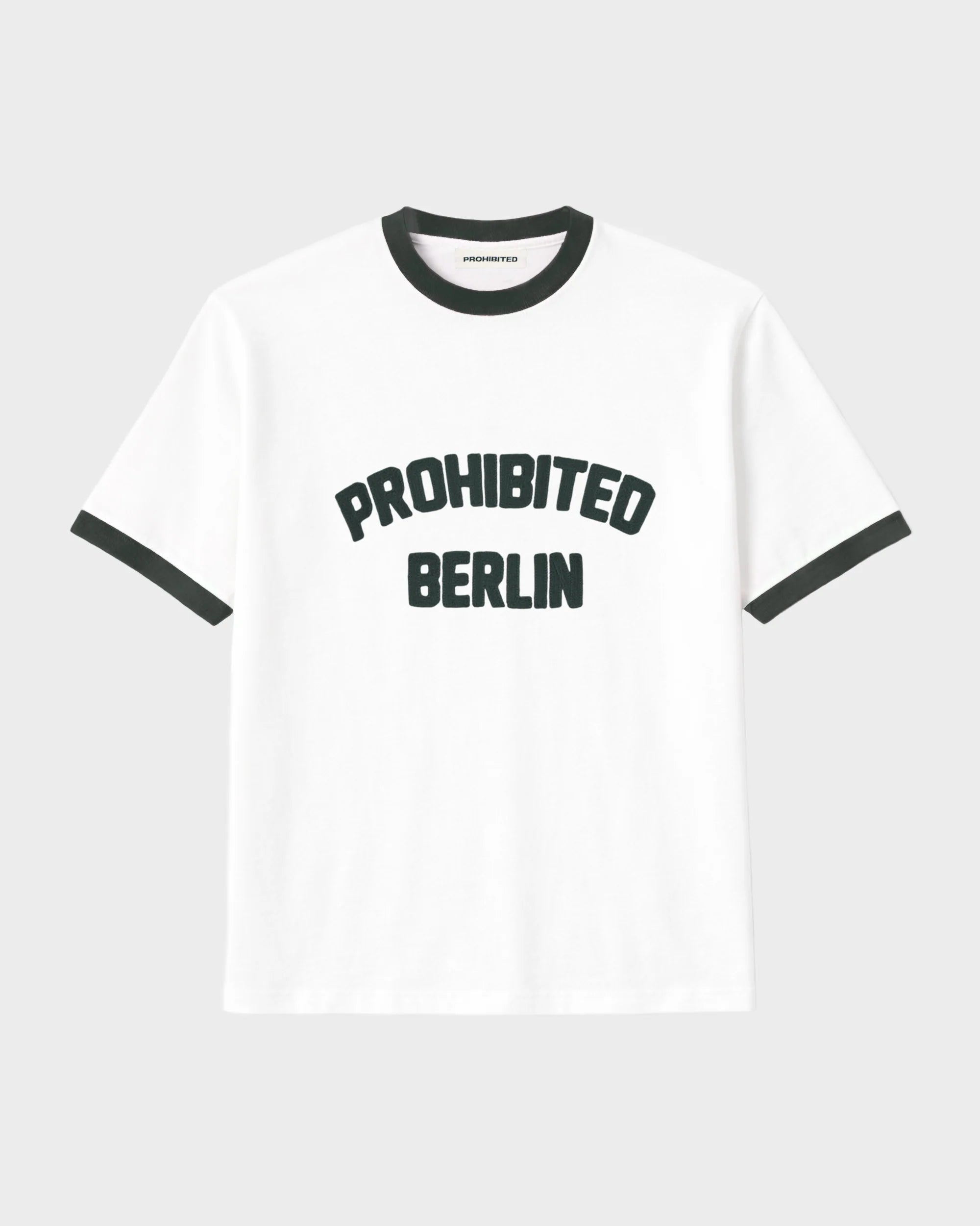 Prohibited: Rush Contrast Tee Green