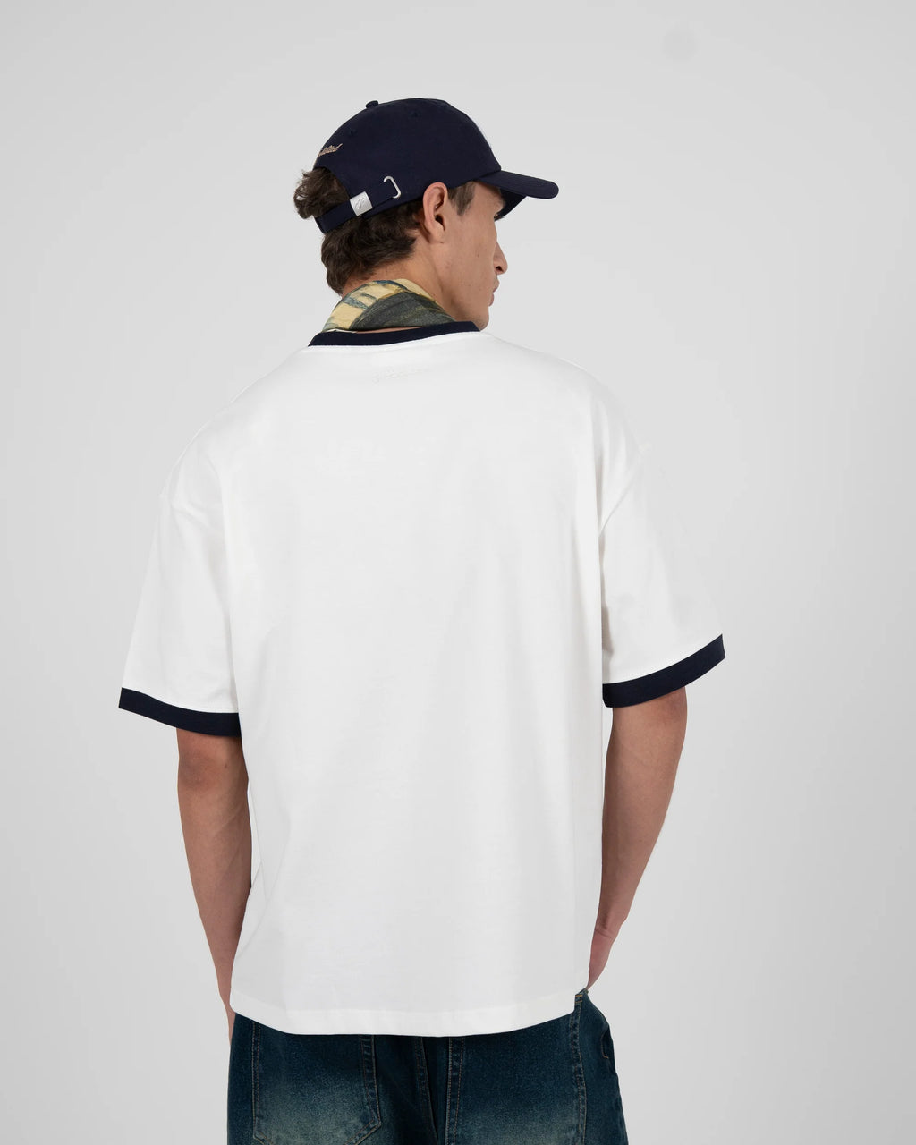 Prohibited: Rush Contrast Tee Navy