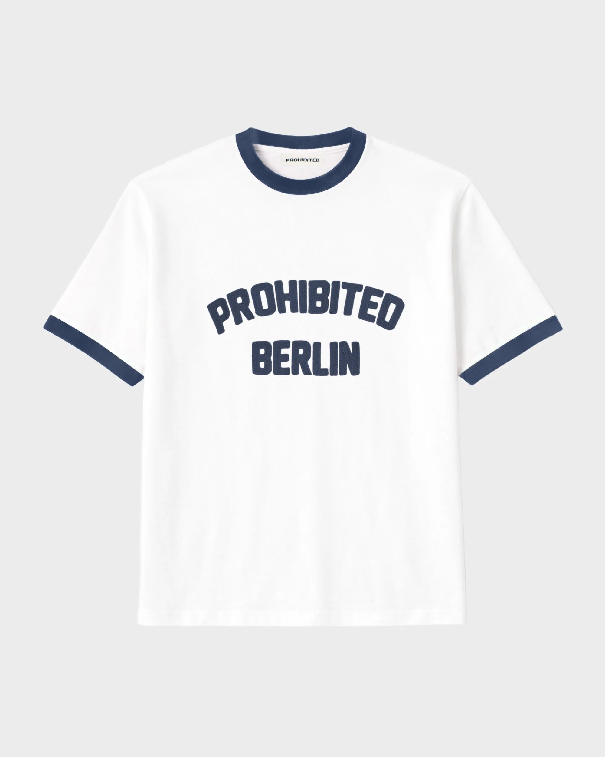 Prohibited: Rush Contrast Tee Navy