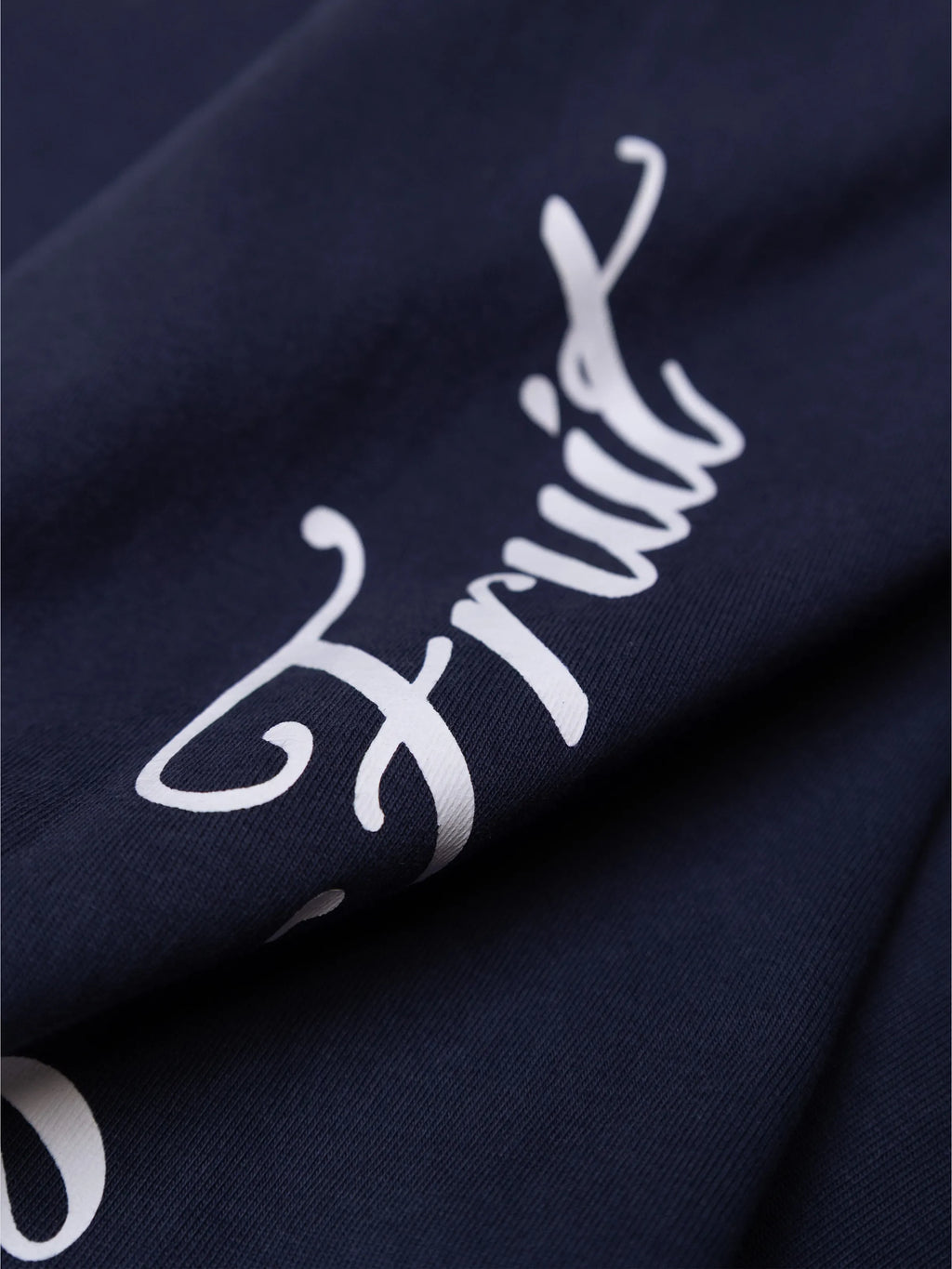Bram's Fruit: Script Logo Longsleeve - Navy