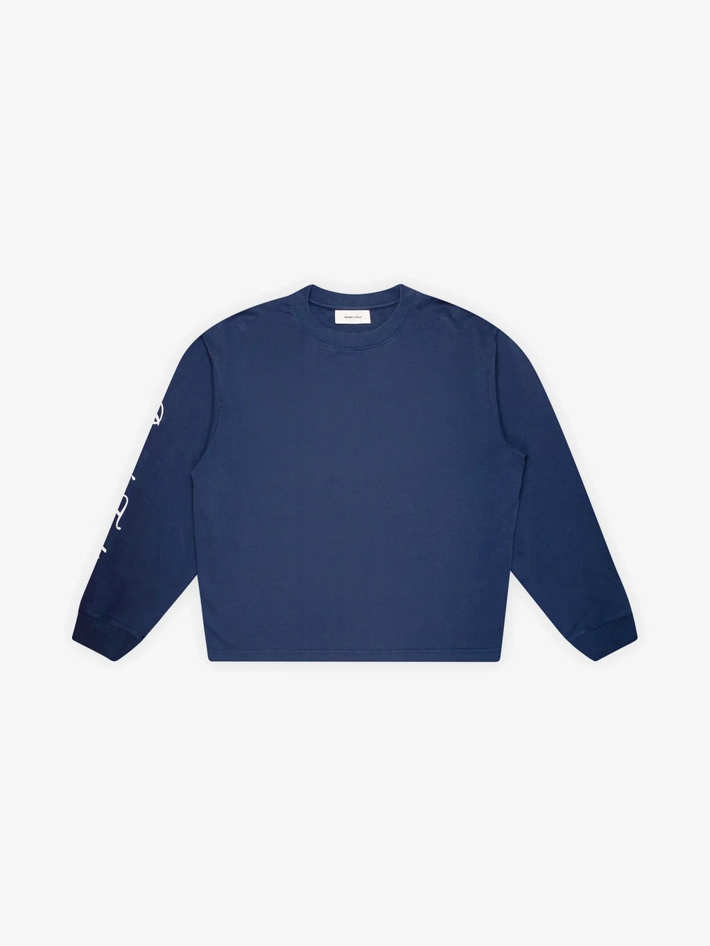 Bram's Fruit: Script Logo Longsleeve - Navy
