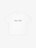 Bram's Fruit: Script Logo T-shirt - White