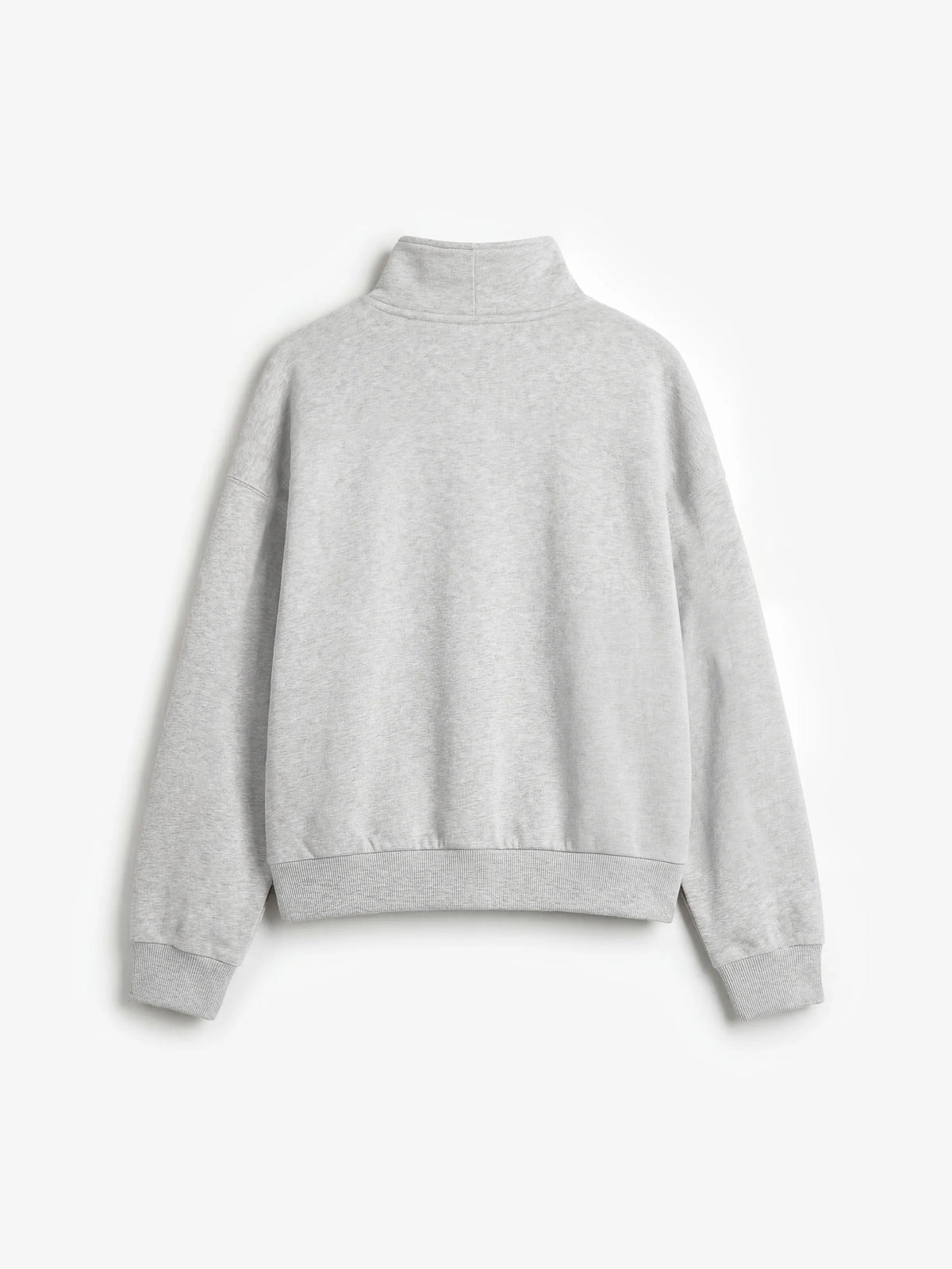 Bram's Fruit: Script Logo Quarter Zip - Beige